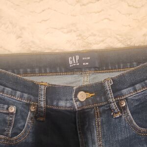 GAP Men Dark Blue Denim Jeans